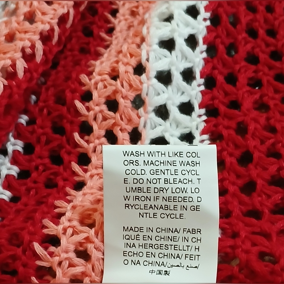 Crochet Swim Cover Up - Picture 8 of 9